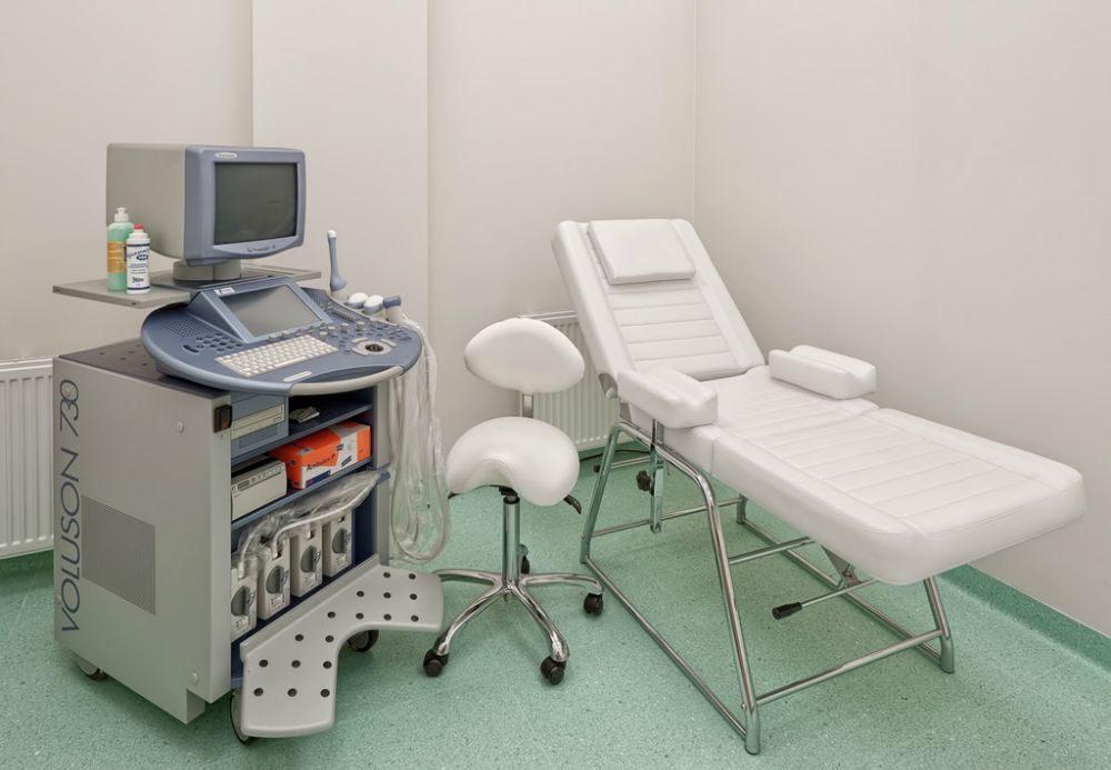 Aparat ultrasonograficzny GE Voluson 730 używany w SCM Clinic w Krakowie